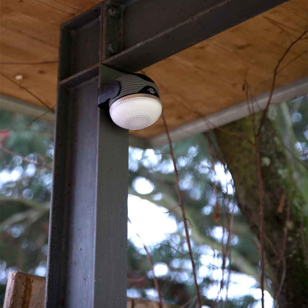 4.-Batería LED de luz exterior